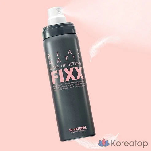 Фиксатор для макияжа So Natural Real Matte
