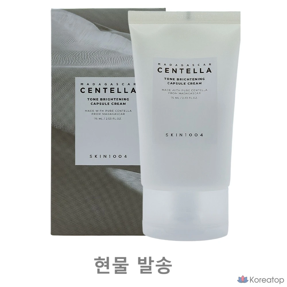 Увлажняющий крем-капсула Skin Angel SKIN1004 с экстрактом центеллы для осветления и выравнивания тона кожи, 75 мл, 1 шт.