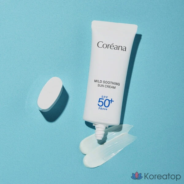 Солнцезащитный крем Coreana Mild Soothing Sun Cream, 40 мл, 1 шт.
