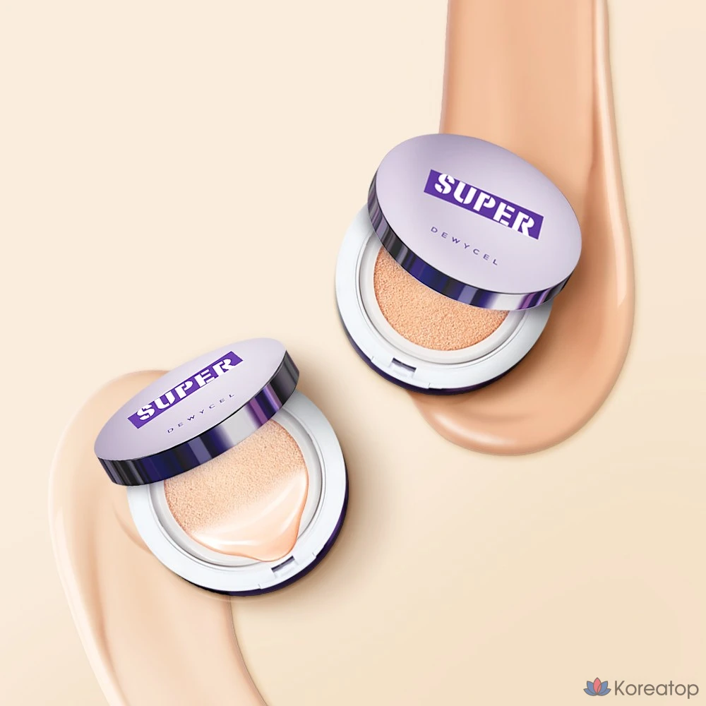 Сменный блок для тонального крема DEWYCEL Super Plus Cushion, 15 г, № 23, 1 шт.