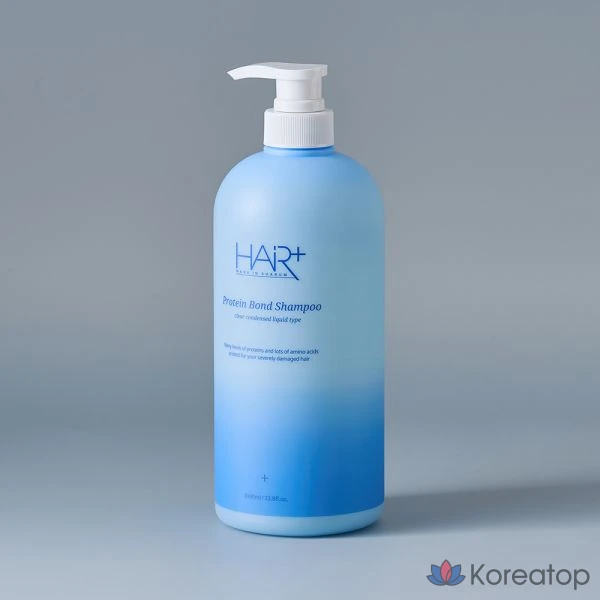 Шампунь Hair Plus Protein Bond с мягким кислым протеином, 1000 мл.