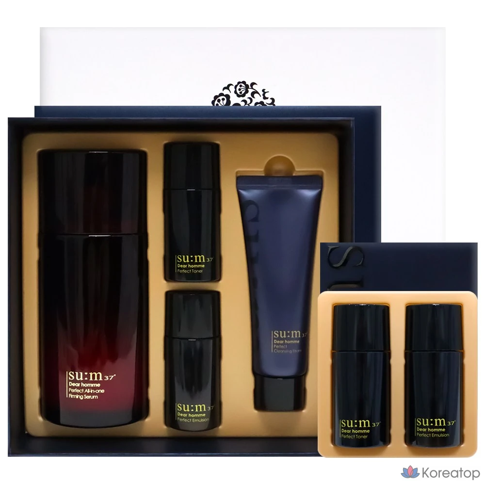 Su:m37 Dear Homme Perfect All-in-One Firming Serum Special Set, 1 Set