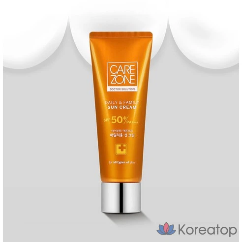 Солнцезащитный крем Carezone Daily &amp; Family SPF50+ PA+++