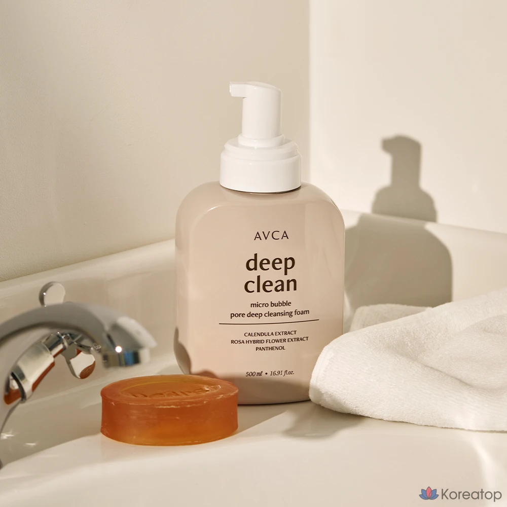 Пенка для глубокого очищения пор AVCA, 500 мл, 1 шт.