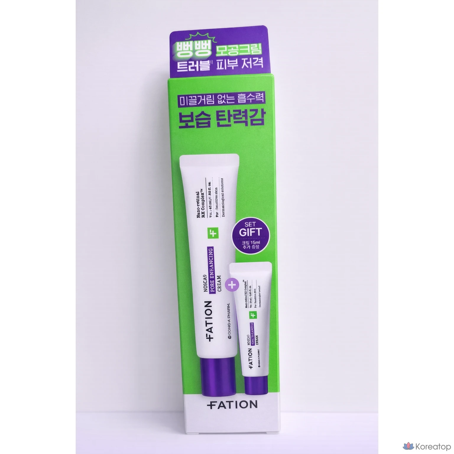 Крем FATION Nosca9 Trouble Pore Elasticity Cream, 60 мл, 1 шт., фото 2