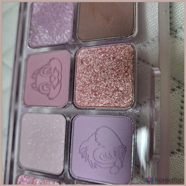 Палетка теней для век Clio PRO Eye Palette Air, оттенок 07 Lavender, 0.6 г x 12, 1 шт., фото 2