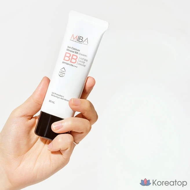 Miba Ion Calcium Mineral BB Cream SPF50+ PA+++, 1 шт., 50 мл