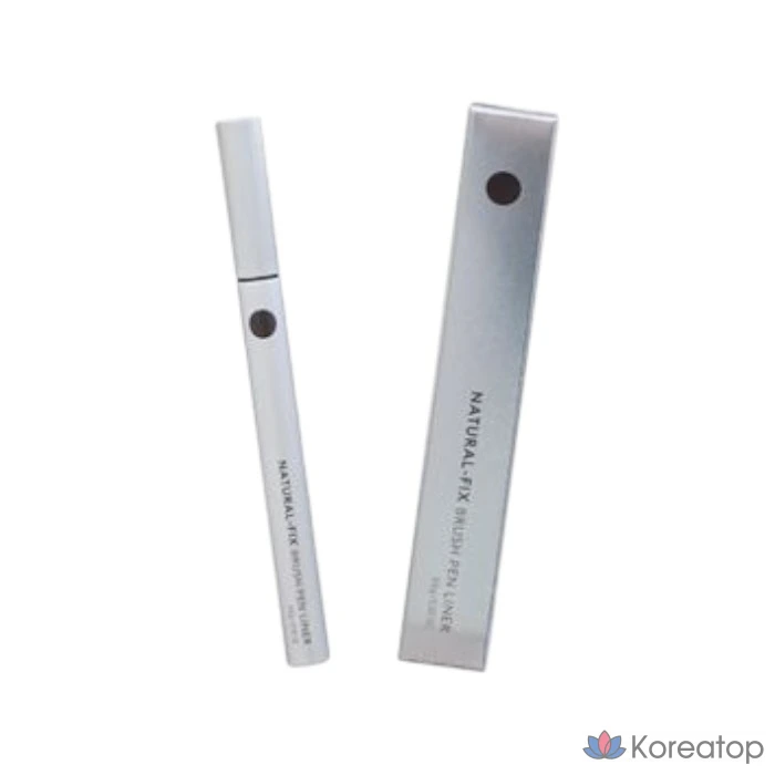 Подводка для глаз Missha Natural Fix Brush Pen Liner, оттенок Black, 0.6 г, 1 шт.