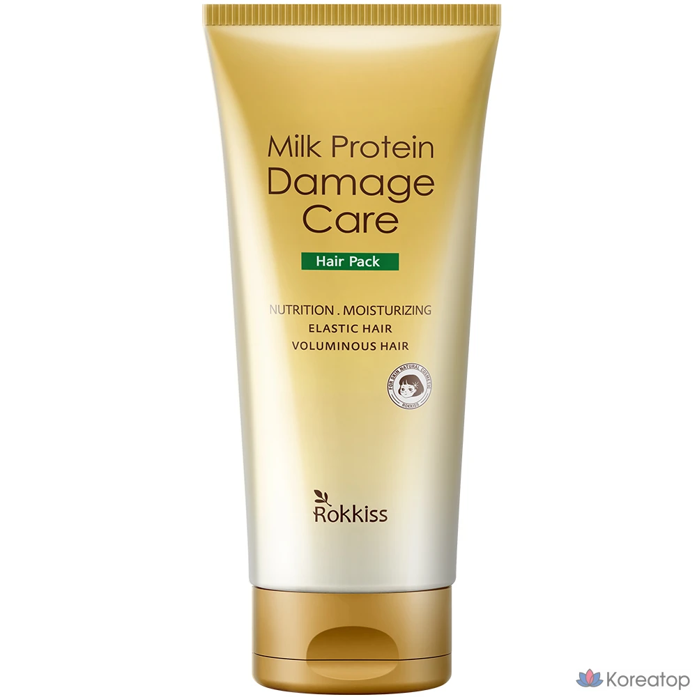 Маска для поврежденных волос Rokkiss Milk Protein Damage Care, 1 шт., 250 мл