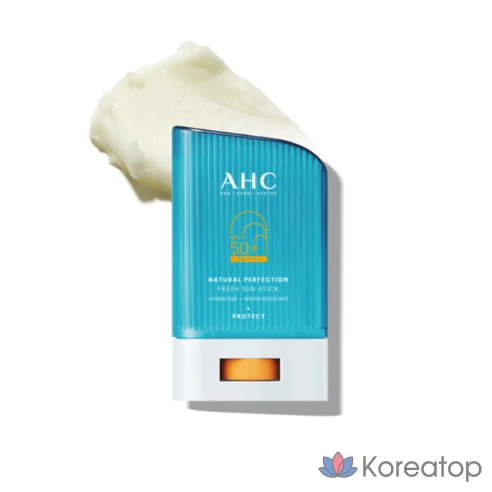 Освежающий солнцезащитный стик AHC Natural Perfection Fresh Sun Stick SPF50+ PA++++, 22 г