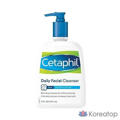 Очищающее средство для лица Cetaphil Daily Facial Cleanser, 473 мл, 1 шт.
