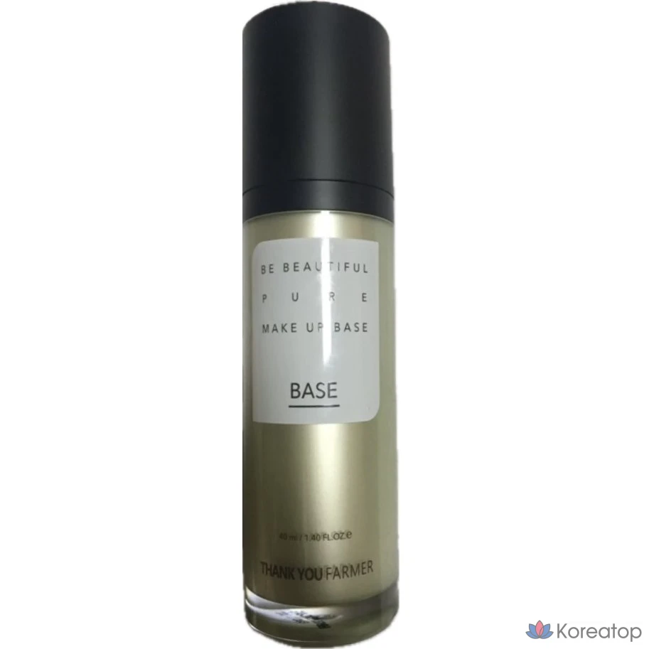 База под макияж Thank You Farmer Be Beautiful Pure Makeup Base, Green+Green, 1 шт.