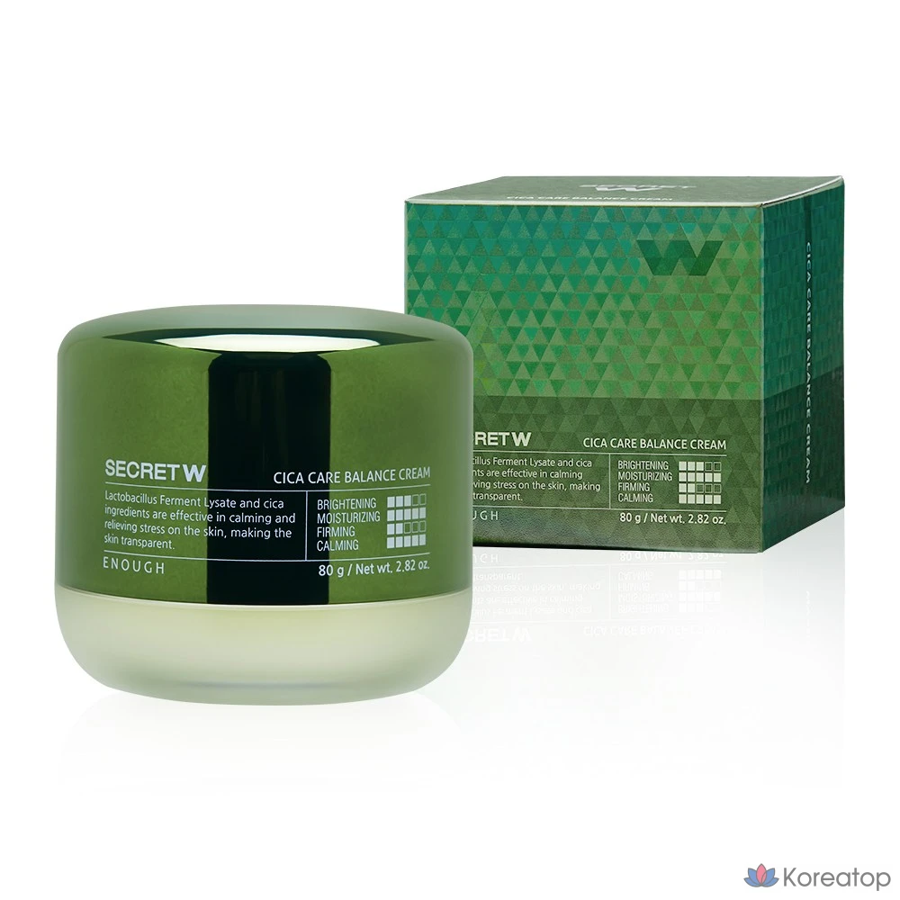 Крем Secret With Cica Care Balance Cream, 1 шт., 80 г