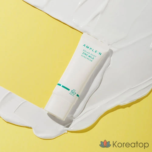 AMPLE:N Solar Shot Zinc Mild Sunscreen SPF50 PA++++, 40 мл, 1 шт.