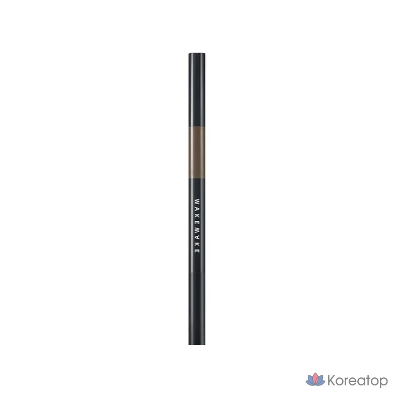 Пудра для бровей WAKEMAKE Powder Jet Dual Brow, 0,75 г, пепельно-коричневый цвет, 1 шт.