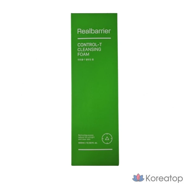 Очищающая пенка Real Barrier Control T Cleansing Foam, 400 мл, 1 шт.