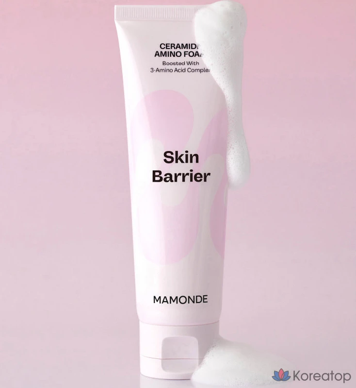 Очищающая пенка Mamonde Ceramide Amino, 120 г, 1 шт.