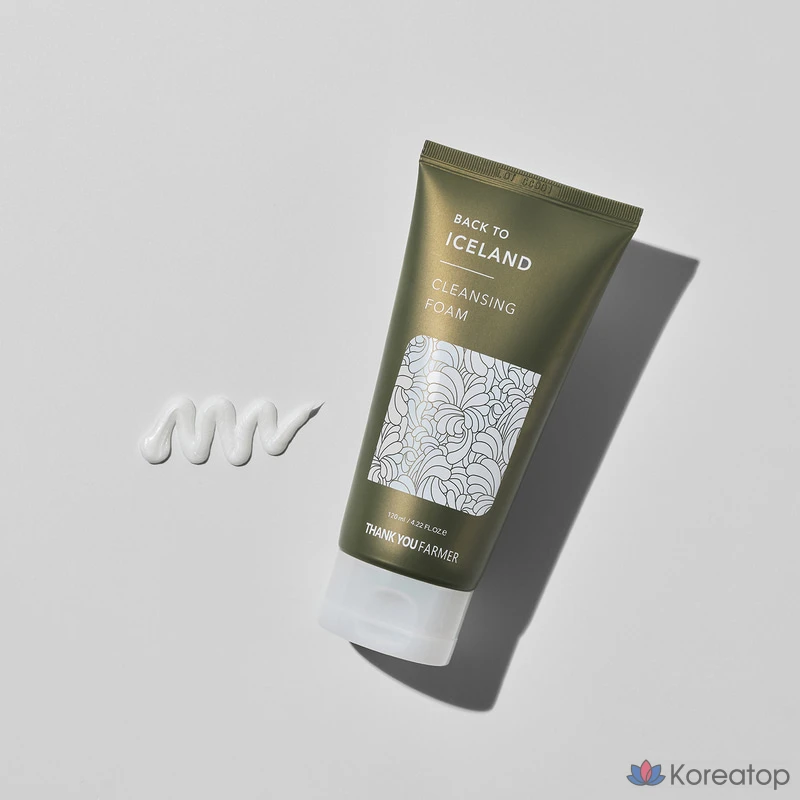 Очищающая пенка Thank You Farmer Back To Iceland Cleansing Foam, 120 мл, 1 шт.