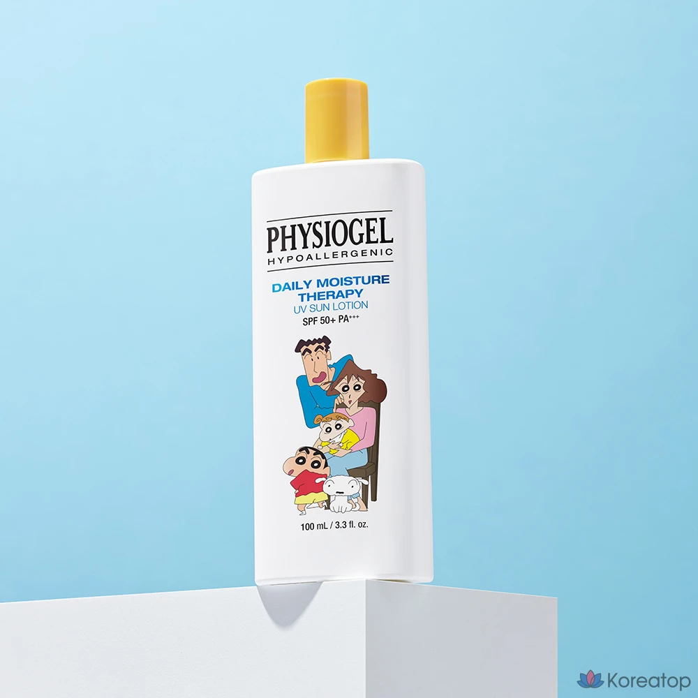 Солнцезащитный лосьон PHYSIOGEL Jjanggu Daily Moisture Therapy SPF50+ PA+++, 1 шт., 100 мл