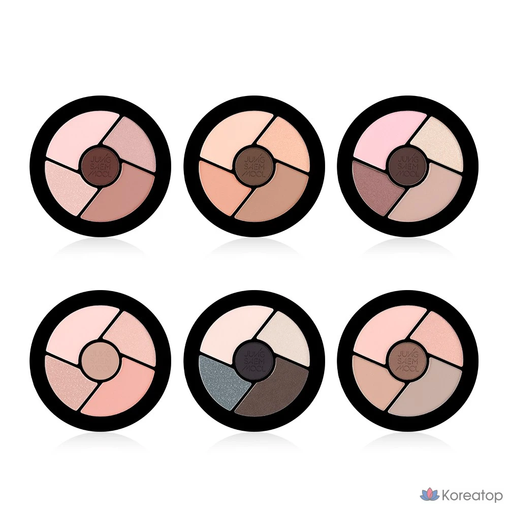 Палетка теней для век Jungsaemmool Artist Eye Palette Core, оттенок Veil Nude, 8.5 г, 1 шт.
