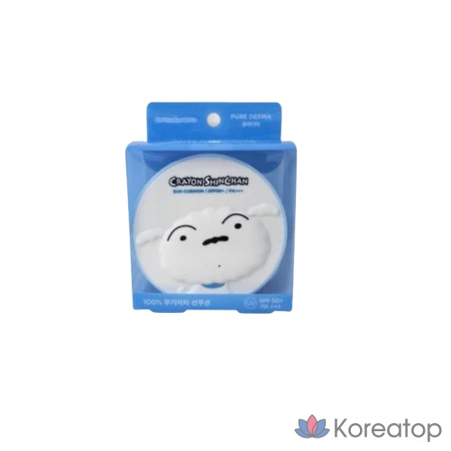 Солнцезащитный крем для тела Pure Derma Jjanggu UV Barrier Perfect Sun Cushion White SPF50+ PA+++, 15 г, 1 шт.