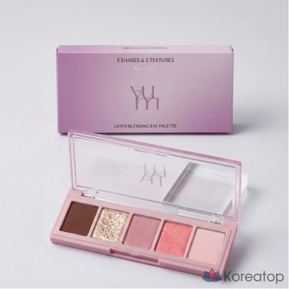 Палетка теней для век Luna Layer Blending Eye Palette, оттенок 02 Mauve Depth, 1 шт.