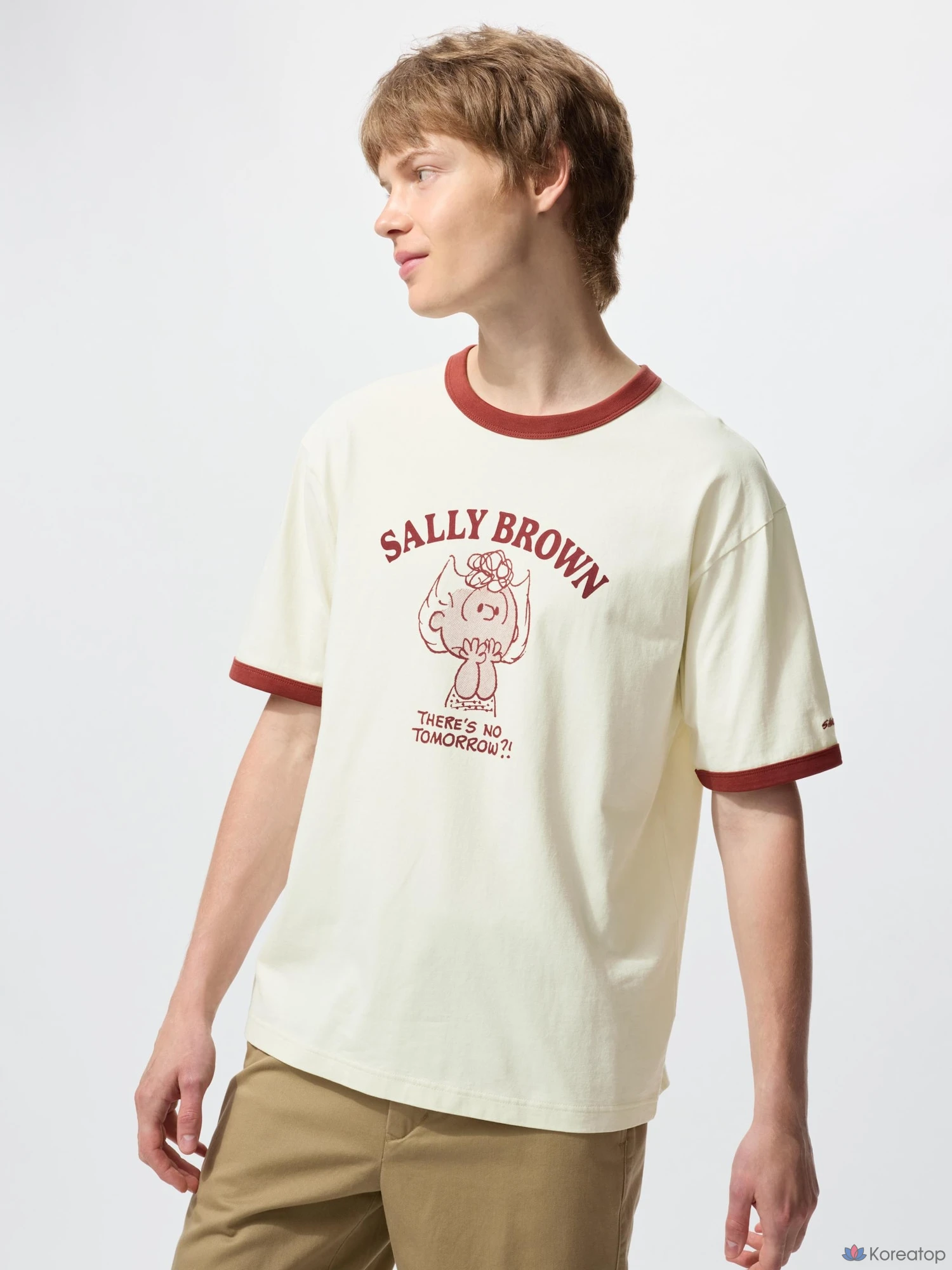 Футболка Uniqlo PEANUTS UT A Ringer
