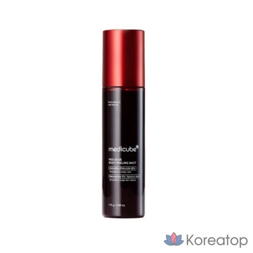 Набор Medicube для самостоятельного пилинга и отбеливания кожи от пигментации (пилинг для тела от прыщей Red Acne + лосьон для тела Red Clear Caps)