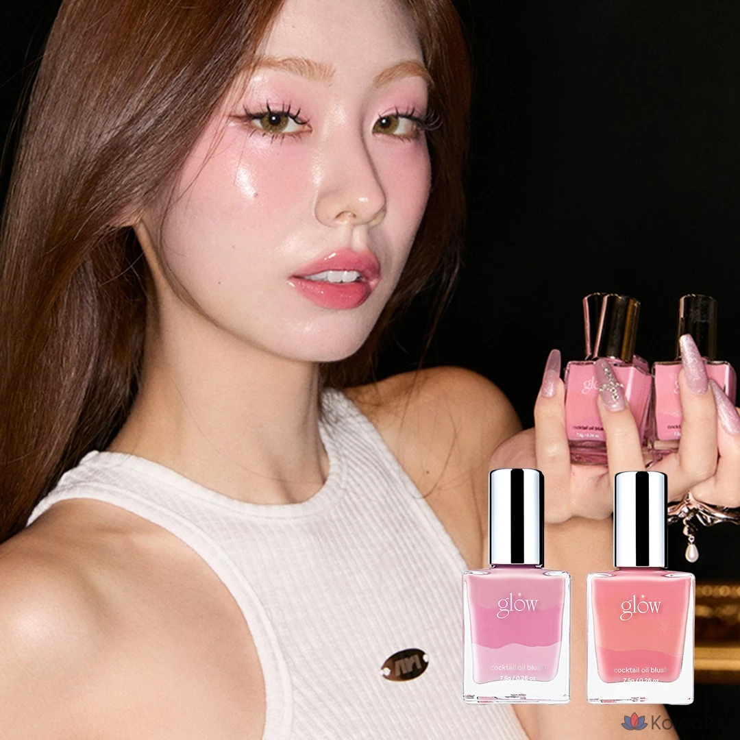 Румяна Glow Cocktail Oil, 1 шт., #PurpleFlame, фото 2