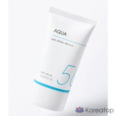 Missha All Around Safe Block Aqua Солнцезащитный крем с SPF50, 50 мл
