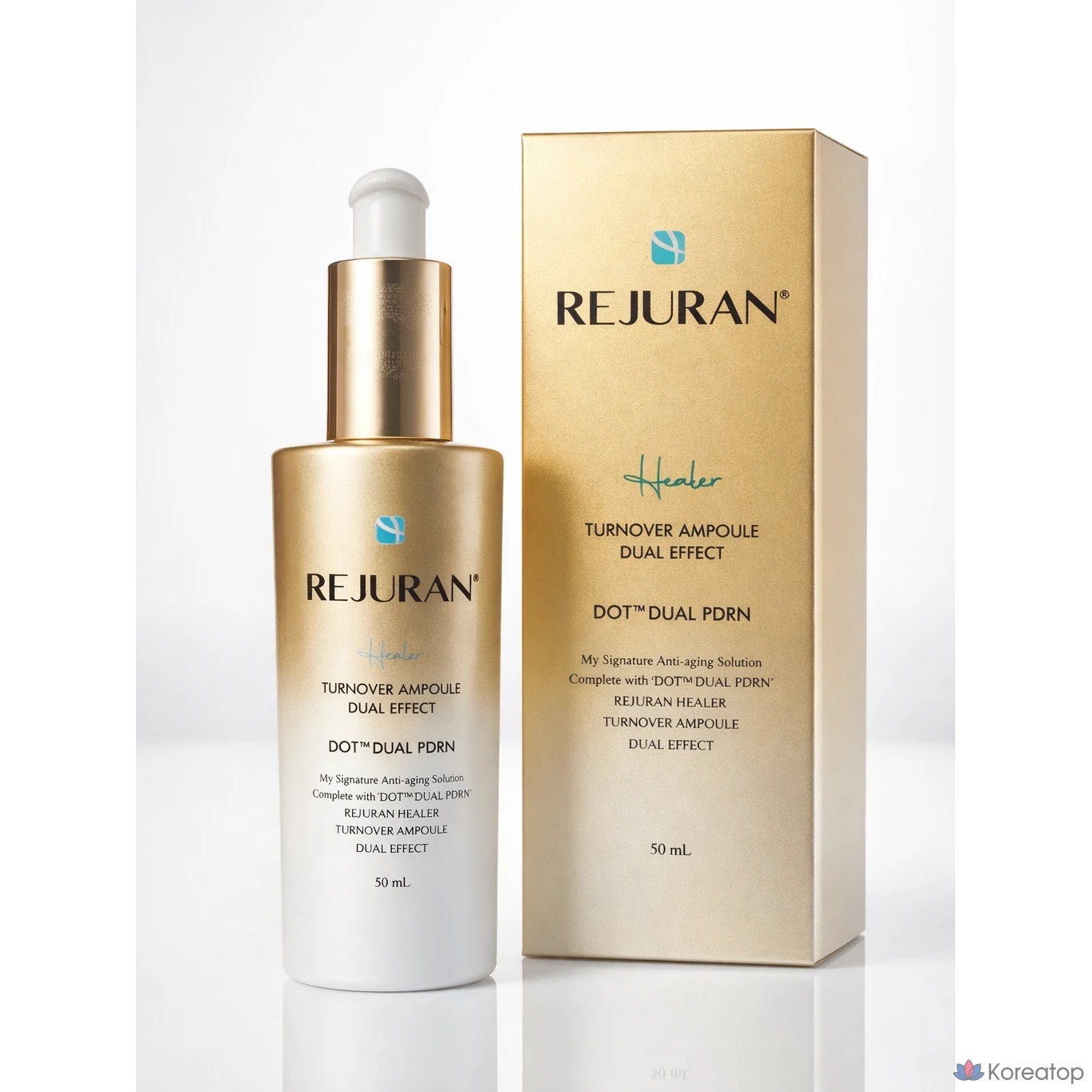 Ампульная сыворотка Rejuran Healer Turnover Ampoule Dual Effect, 50 мл, 1 шт., фото 2