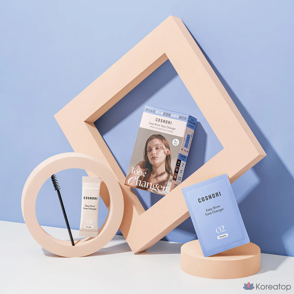 Осветляющее средство для бровей Cosnori Easy Brow Tone Changer Bleacher, 5 доз, 1 упаковка