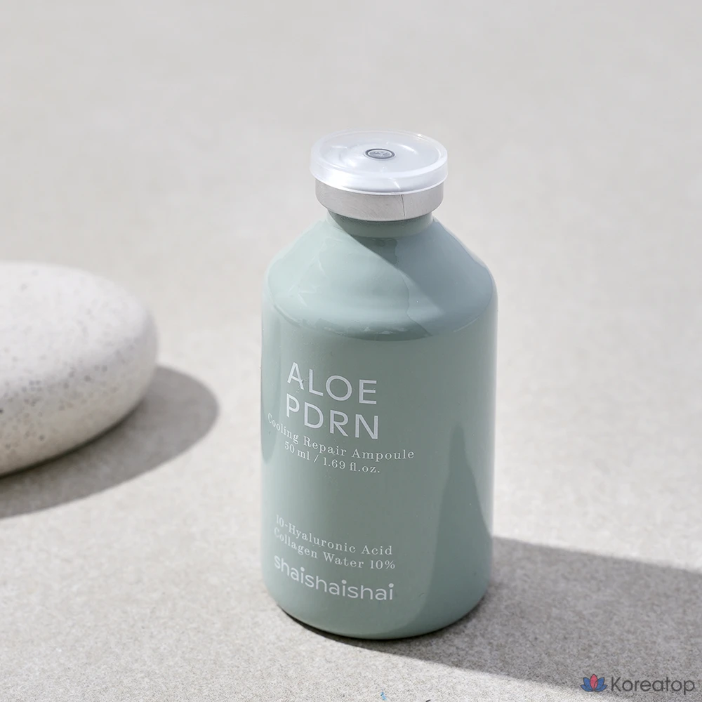 Ампульная сыворотка SHAISHAISHAI Aloe POLN Cooling Repair Ampoule, 50 мл, 1 шт.