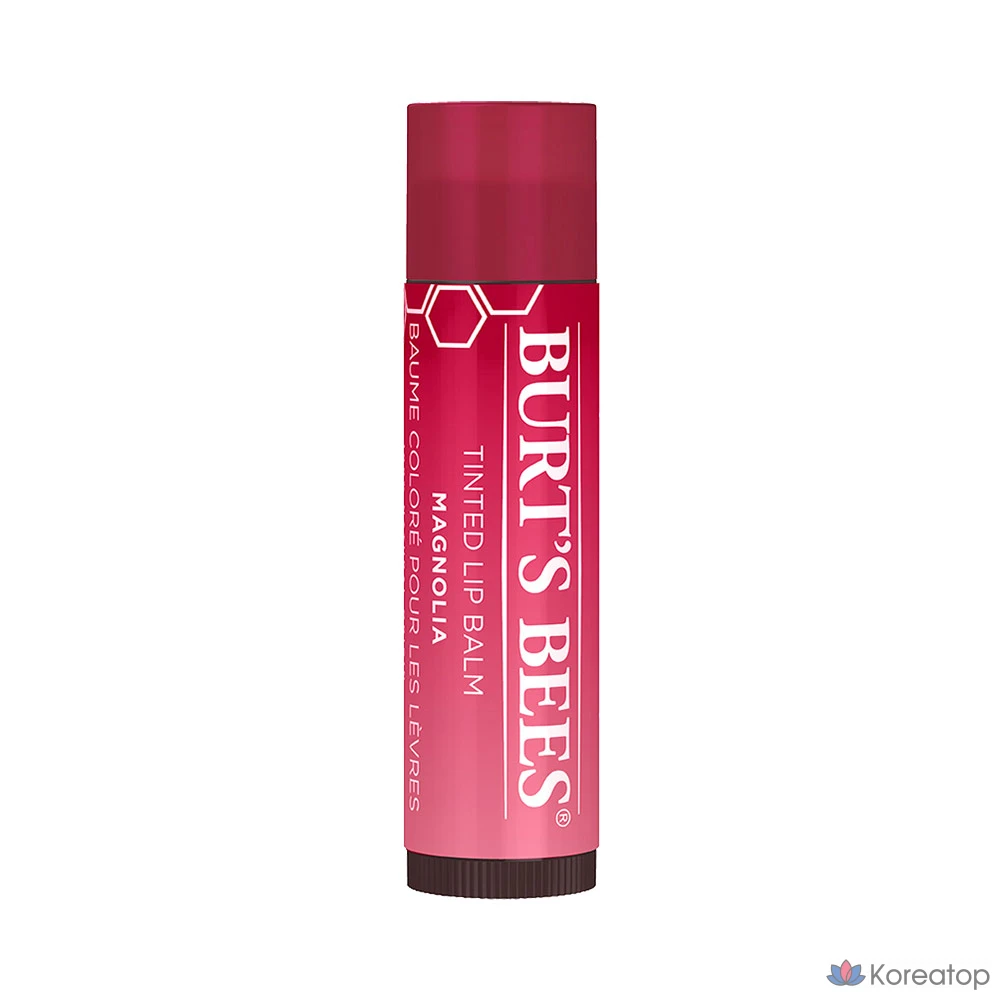 Бальзам для губ Burt's Bees Tinted Lip Balm, оттенок Magnolia, 4.25 г, 1 шт., фото 2