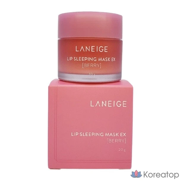 Ночная маска для губ Laneige EX BERRY, 1 упаковка, 1 шт.
