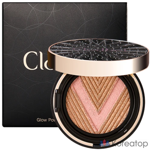Тональный крем Clédbel Glow Power Lift V Cushion, 13 г, № 21, 1 шт.