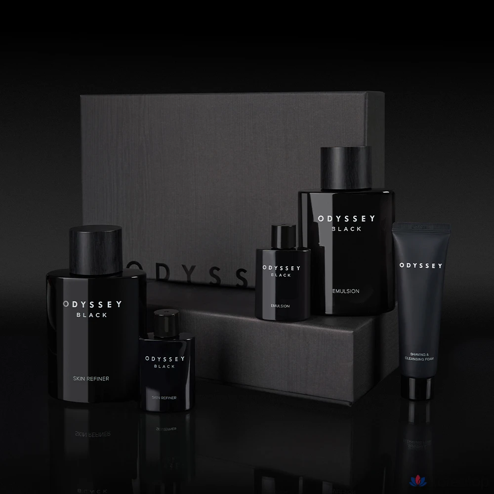 Набор базовой мужской косметики ODYSSEY Black Special, 1 комплект.