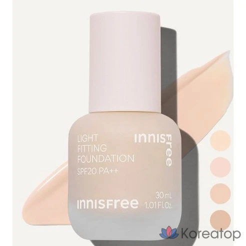 Тональный крем Innisfree Light Fitting Foundation 21N Vanilla