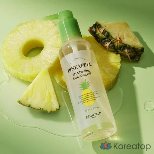 Очищающее масло-пилинг Skinfood Pineapple BHA