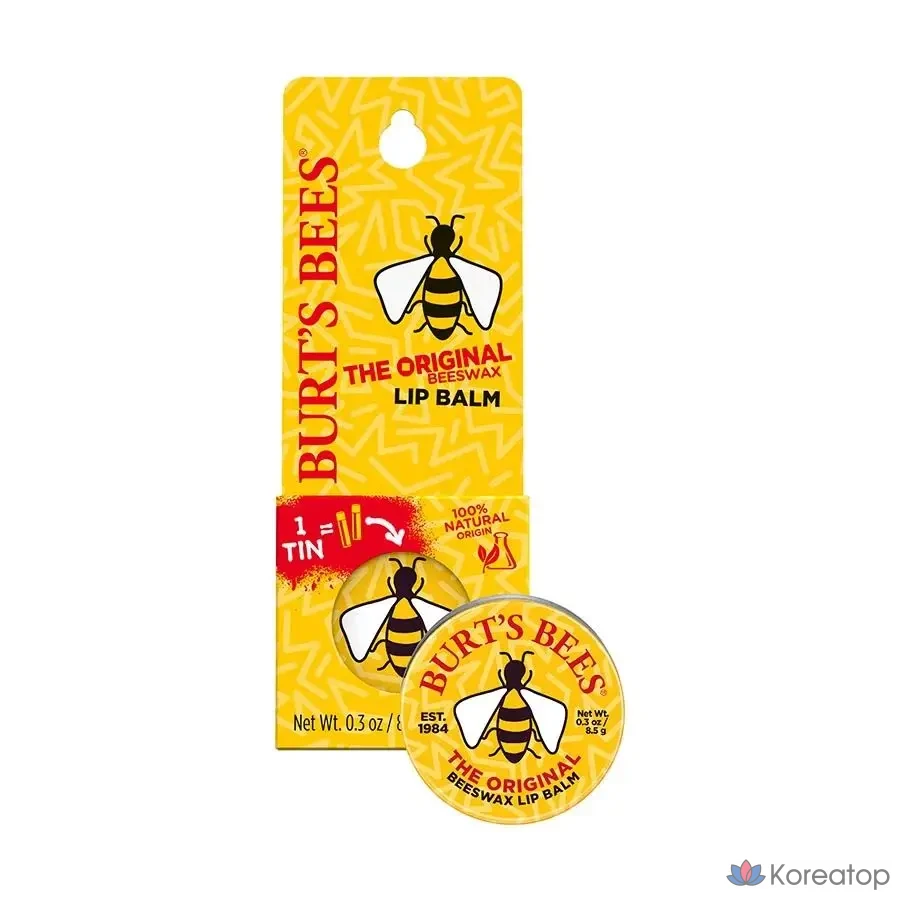 Бальзам для губ Burt's Bees Tinted Beeswax Lip Balm, 8.5 г, 1 шт.