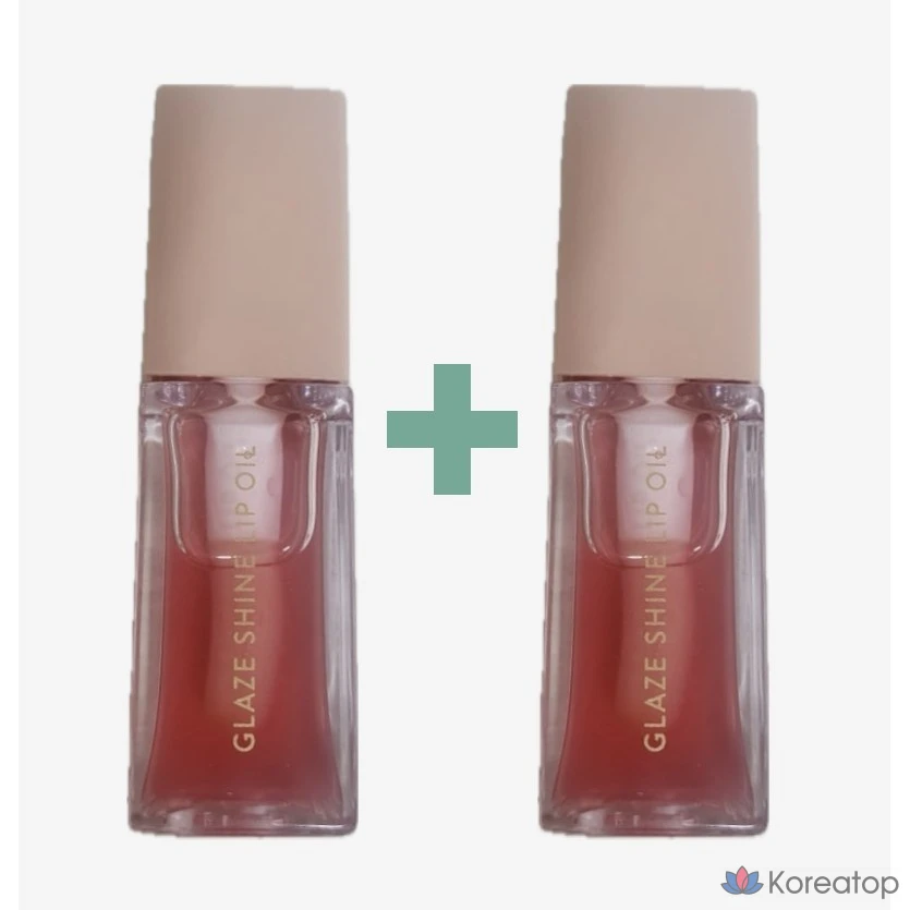 Масло для губ Nature Republic Glaze Shine Lip Oil, оттенок Soft Berry, 7 г, 2 шт.