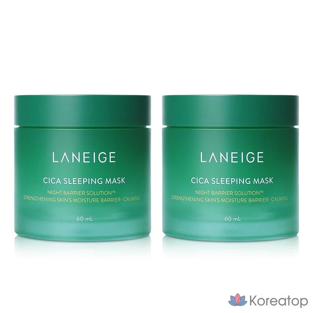 Маска для лица LANEIGE Cica Sleeping Mask, 60 мл, 2 шт., фото 2