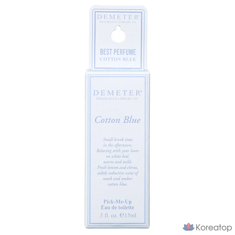 Туалетная вода Demeter Cotton Blue, 15 мл, 1 флакон