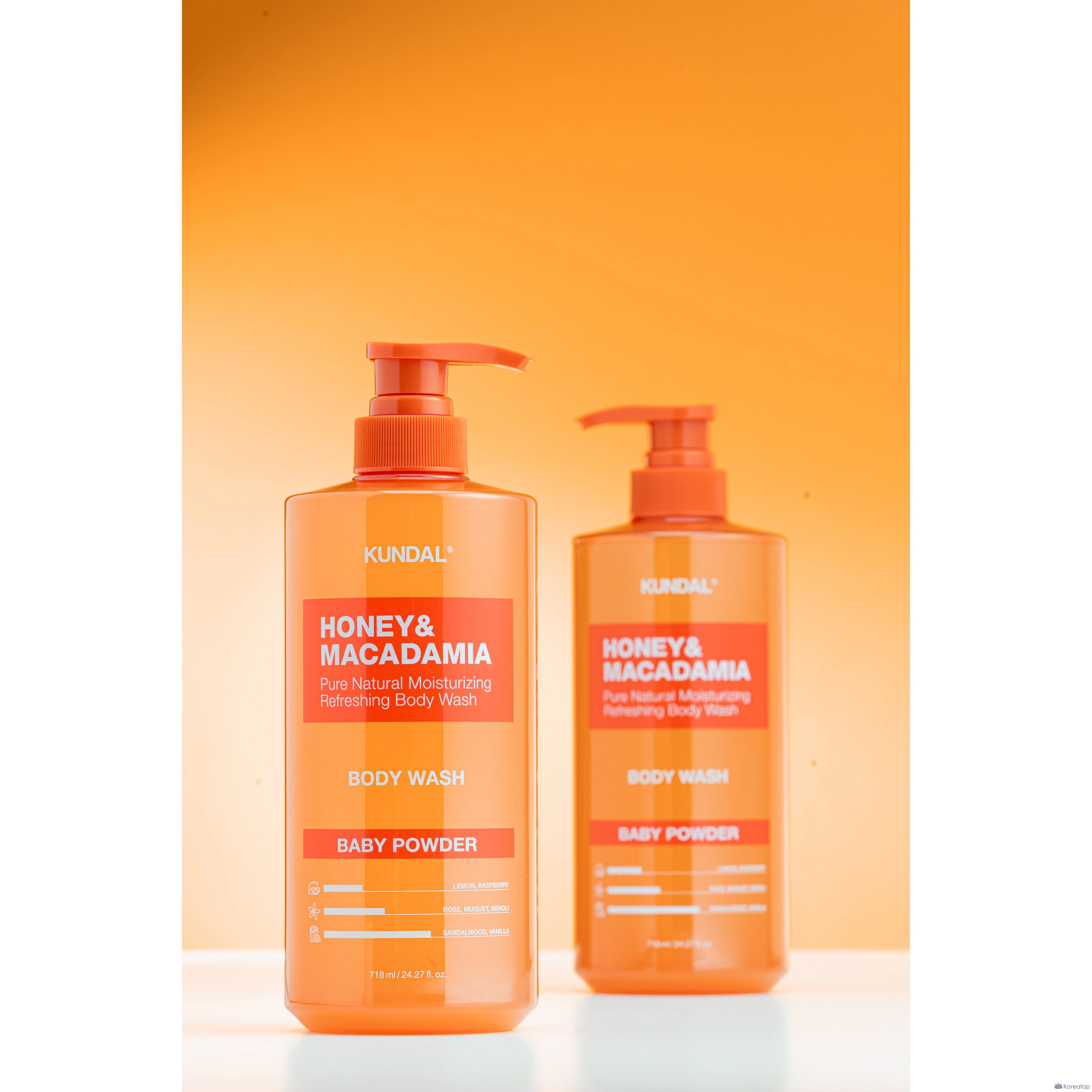 Очищающий гель для тела Kundal Pure Body Wash Body Cleanser, Blanc Scent, 500 мл, 1 шт.