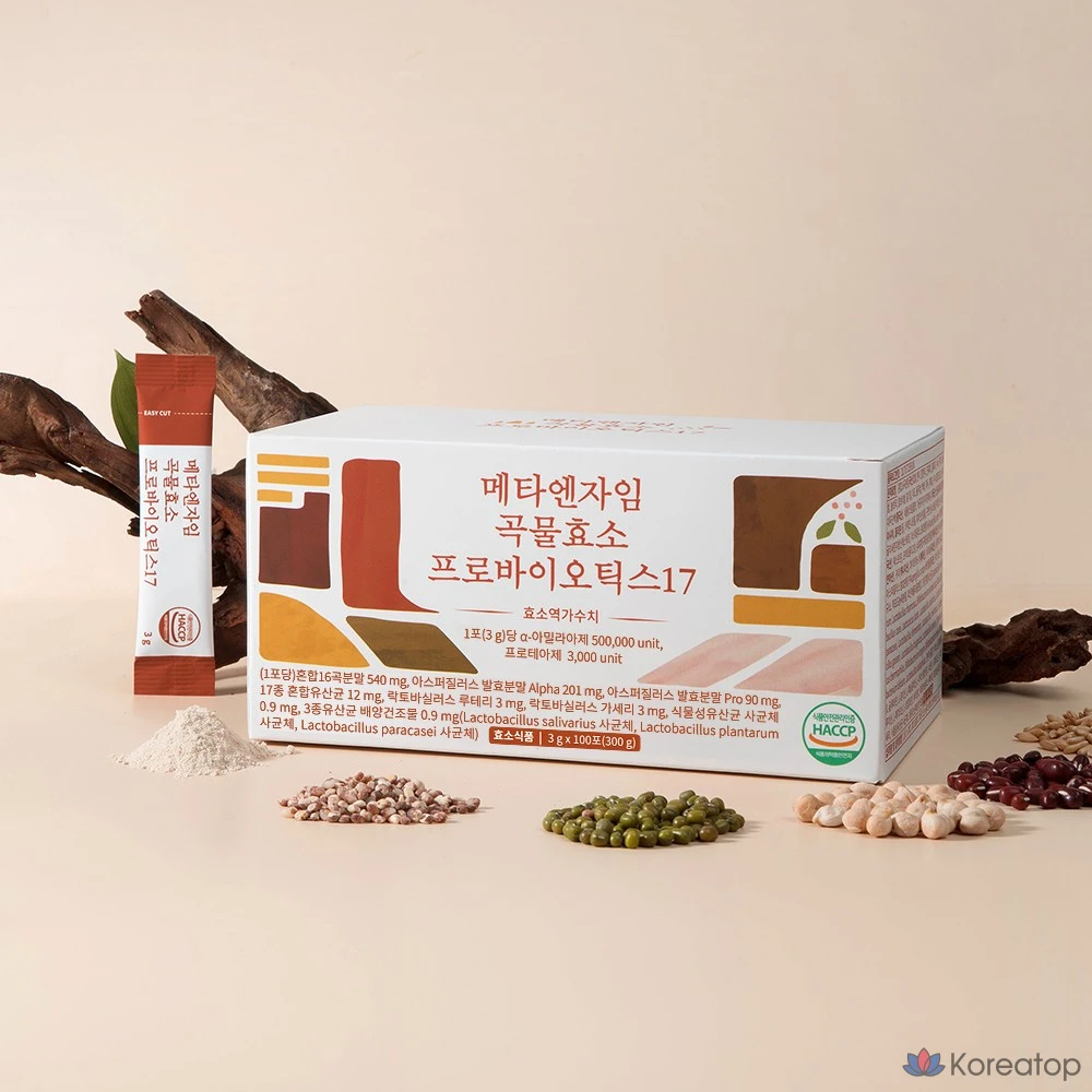 Энзимный комплекс EverBikini Meta Enzyme Grain Enzyme Probiotics 17, 300 г, 1 шт.