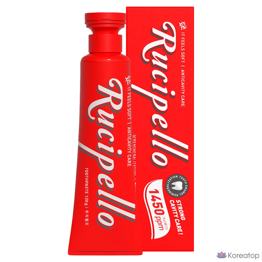 Зубная паста Rucipello Coral Leaf High Fluoride, 120 г, 1 шт.