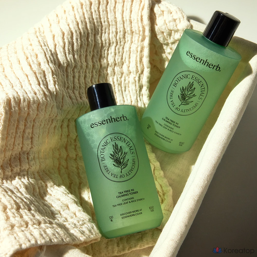 Увлажняющий тонер Essen Herb Tea Tree 90 Double Plan Set, 2 комплекта, фото 2