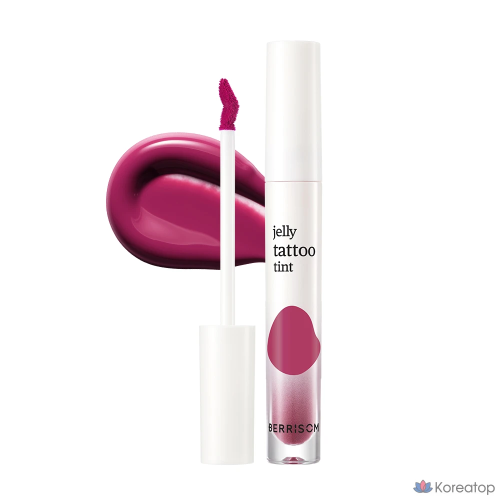 Тинт для губ Berrisom Jelly Tattoo Tint, оттенок 06 Blueberry, 1 шт.