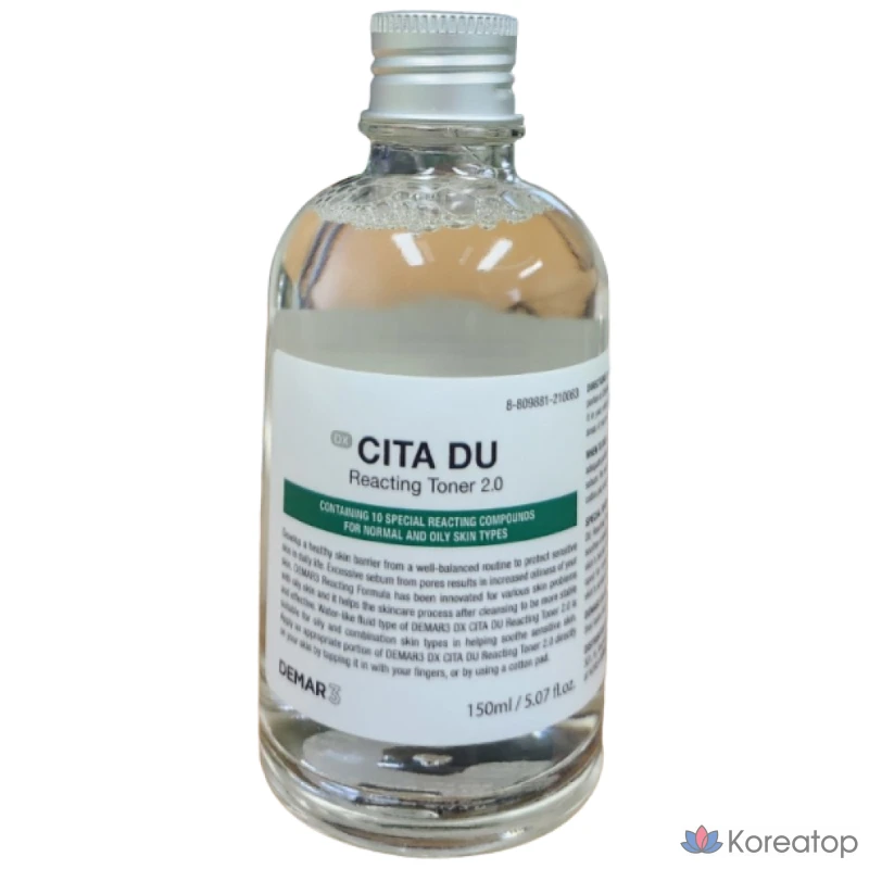 Тоник DEMAR3 DX Cita Dew Reacting Toner 2.0, 150 мл, 1 шт.