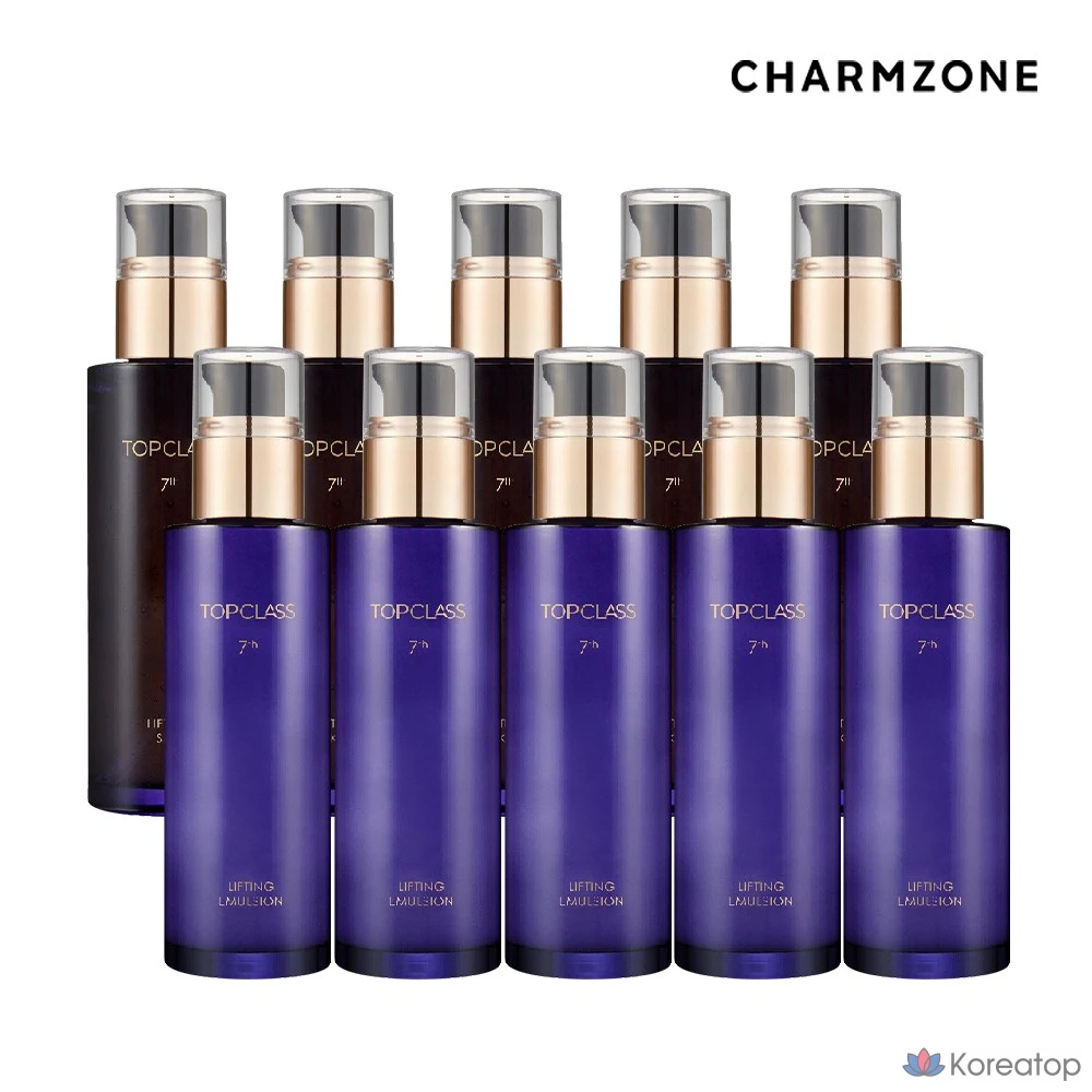 Набор Charmzone Top Class 7th Generation Lifting Basic из 2 предметов: кожа + лосьон, 5 комплектов.